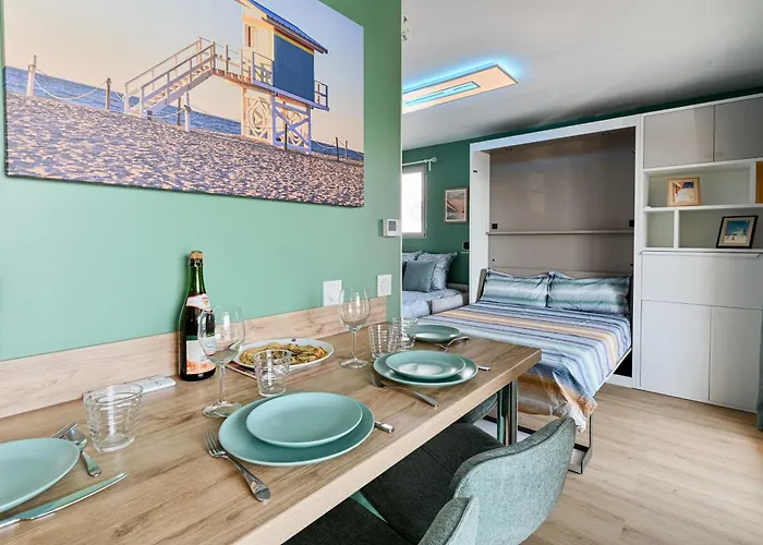 Nolemma - Vue Marina, Proche Et Parking Apartmán