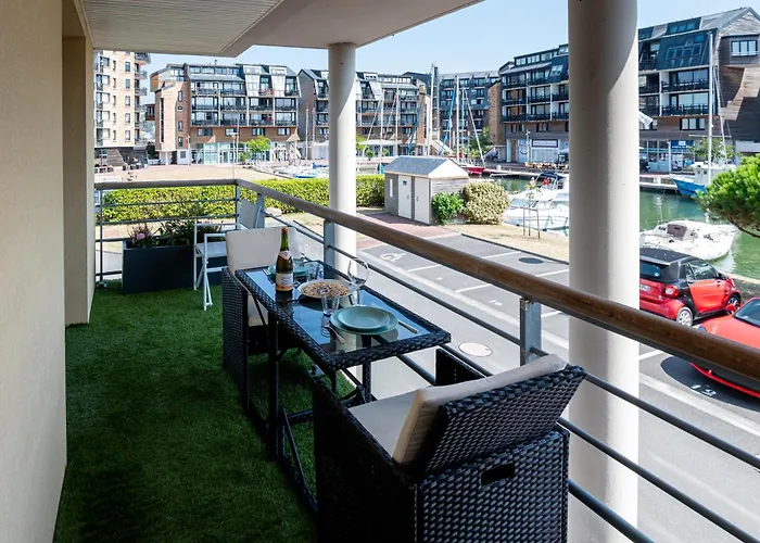 Nolemma - Vue Marina, Proche Et Parking Apartmán Deauville